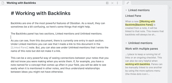 Backlinks